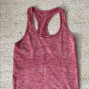 Lululemon red tank